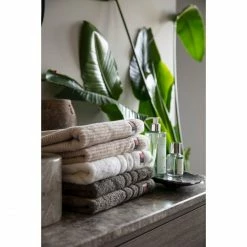 Billig ? LEXINGTON Original Towel Striped Badetuch - 100x150 Cm - White/tan ? -Steiff-shop unnamed file 849